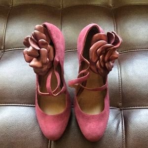 Kelsey Dager Shoes - Comfy - Fun Large Flower